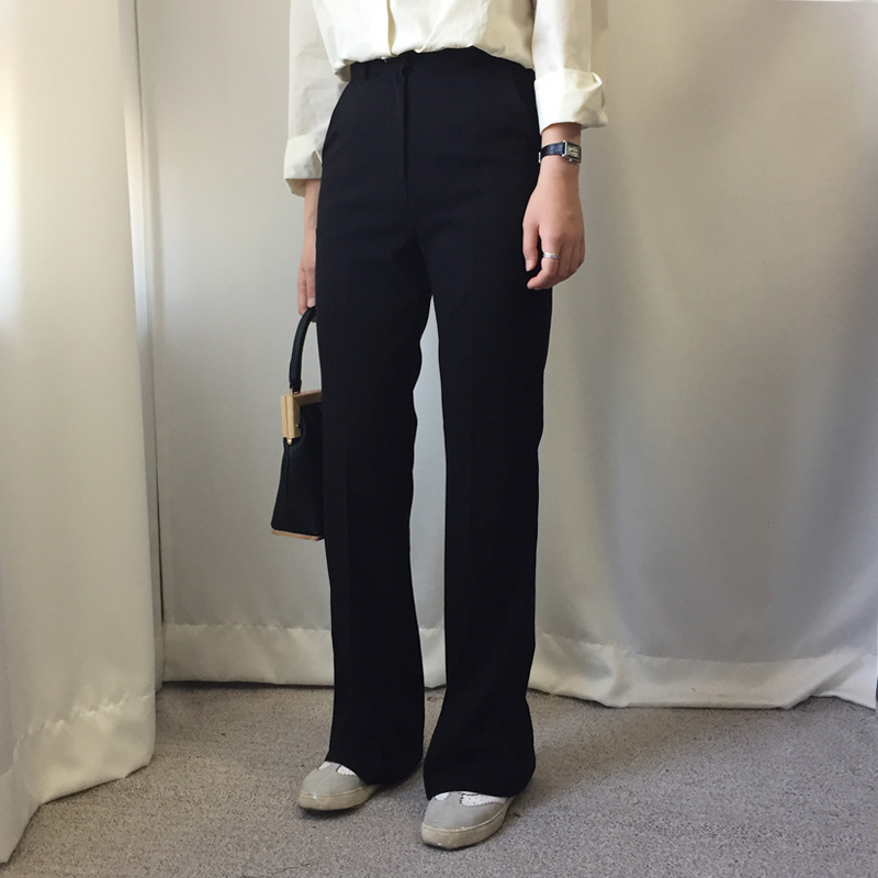 New Women's Pants Women's High Waist Long Sl