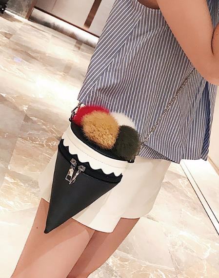 New Narin Mini Cross Back Chain 4color Women 20 Po