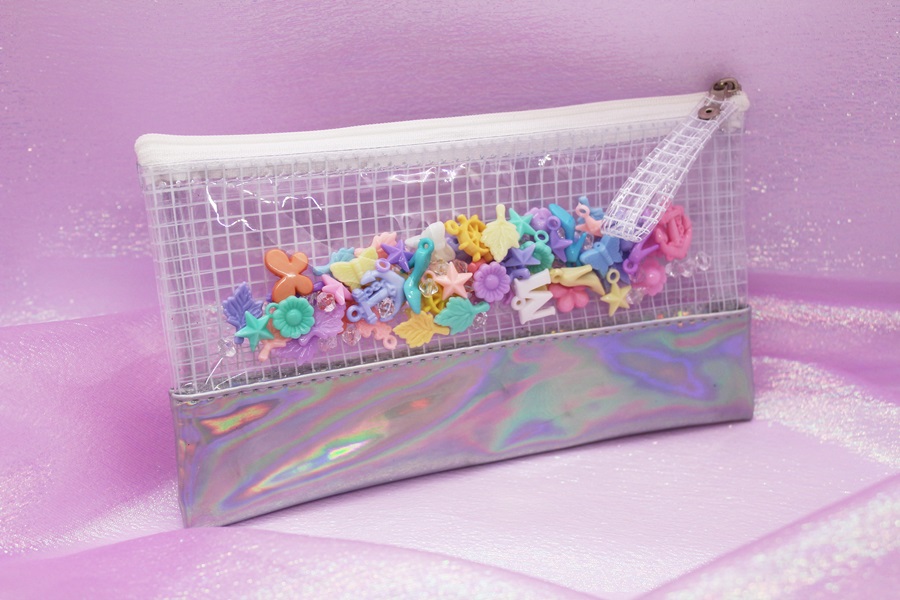 New transparent pouch hologram Lovely point to be 