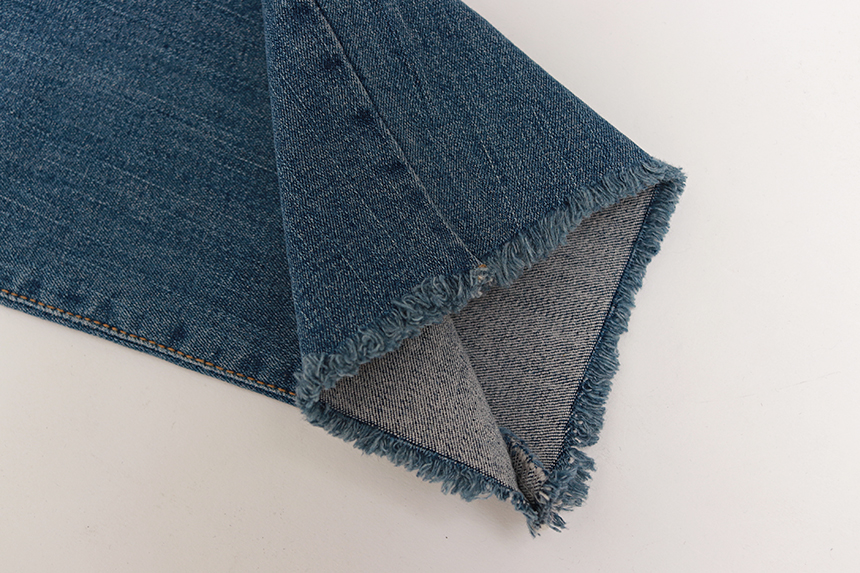 Women Jeans Pants 7CM BABY BANDING Fall Relief Sem