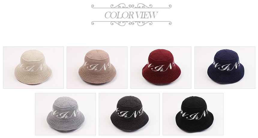 Women Sun Hats Knit Buckets Hat Fall Winter Womans