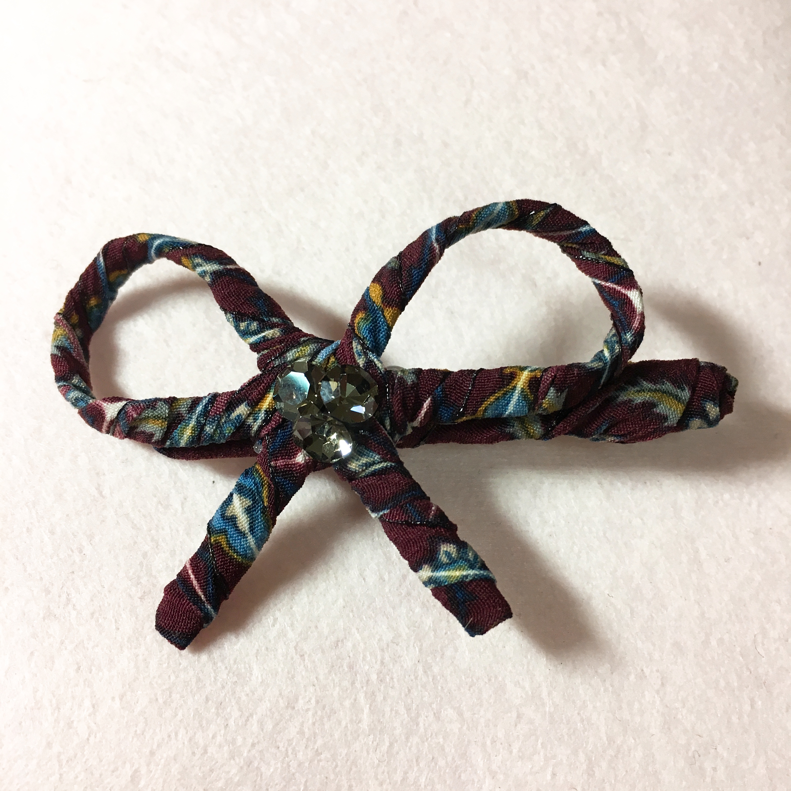 Hair Accessories Color ribbon tongs pin FW 3color 