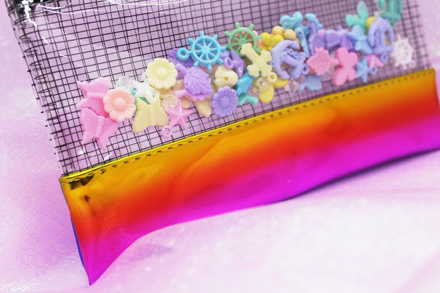 New transparent pouch hologram Lovely point to be 