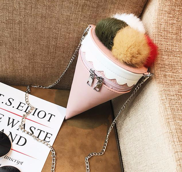 New Narin Mini Cross Back Chain 4color Women 20 Po