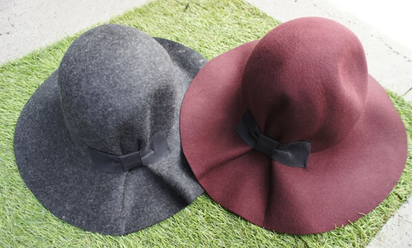 New Women's Hat Single Fedora Hat Cute Cute Gir