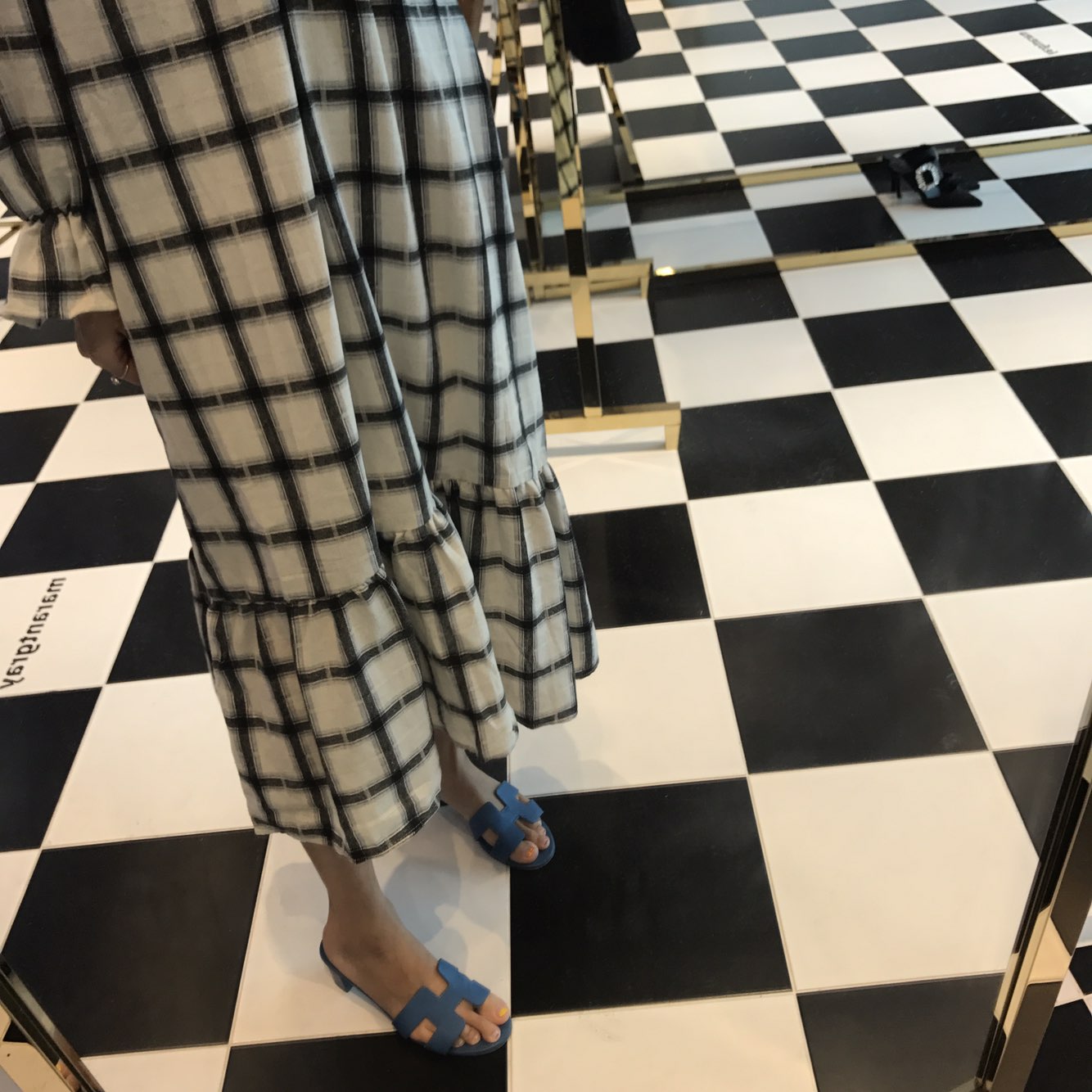 New Women's Dress Heidi Dress Marang Gray Rever