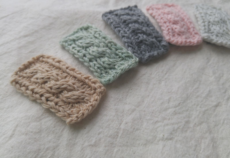 New Hand Knit Pin Ribbon Toddler Pin Accessories H