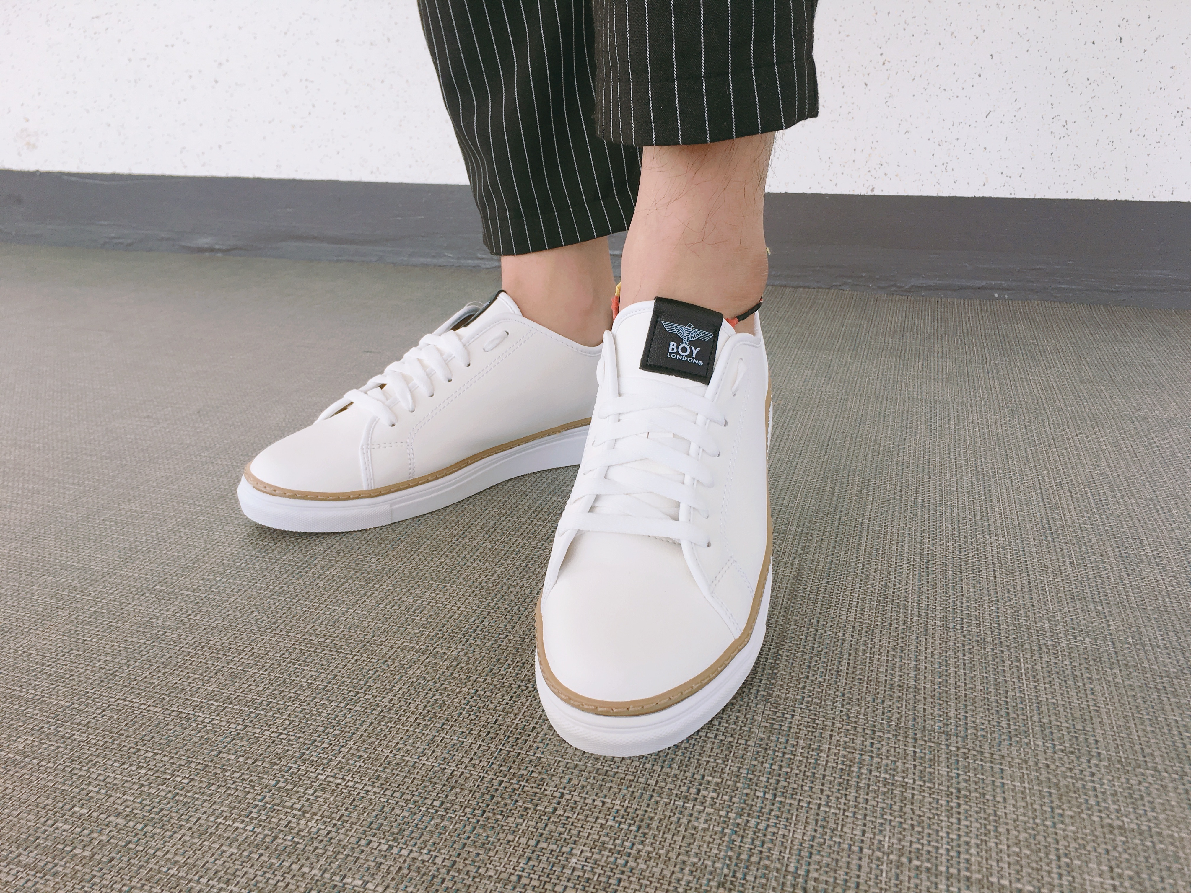 Men Height Shoes Men's tall white black sneaker