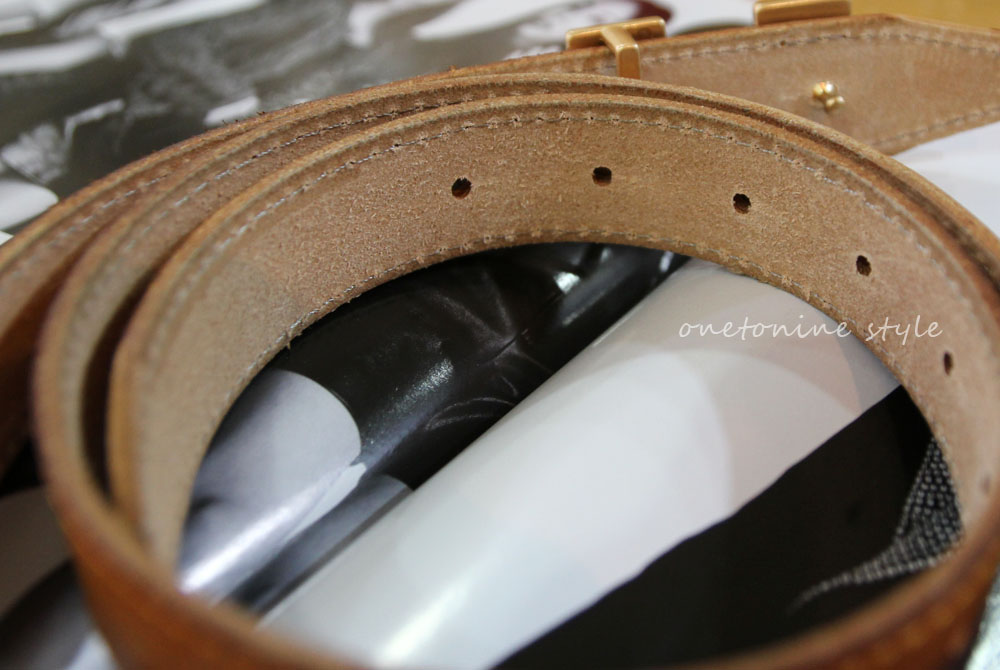 H belt New York Vintage clean style Cool high-qual