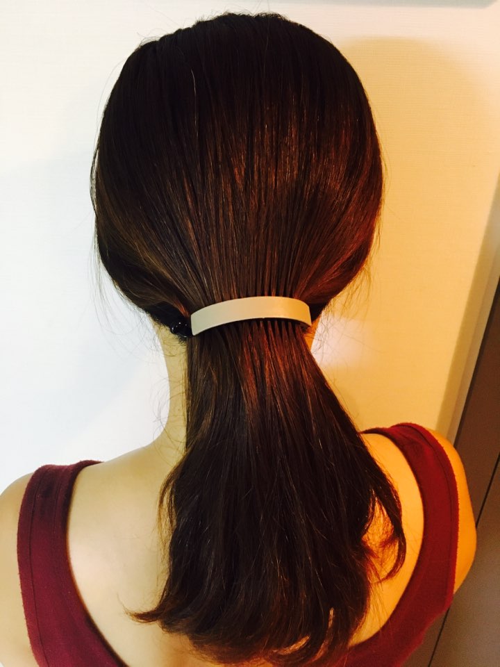 New leather banana pin simple accessory Bling blin