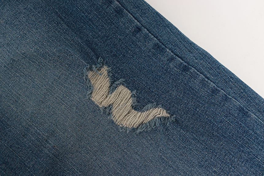 Women Jeans Pants 7CM BABY BANDING Fall Relief Sem