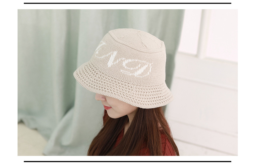 Women Sun Hats Knit Buckets Hat Fall Winter Womans
