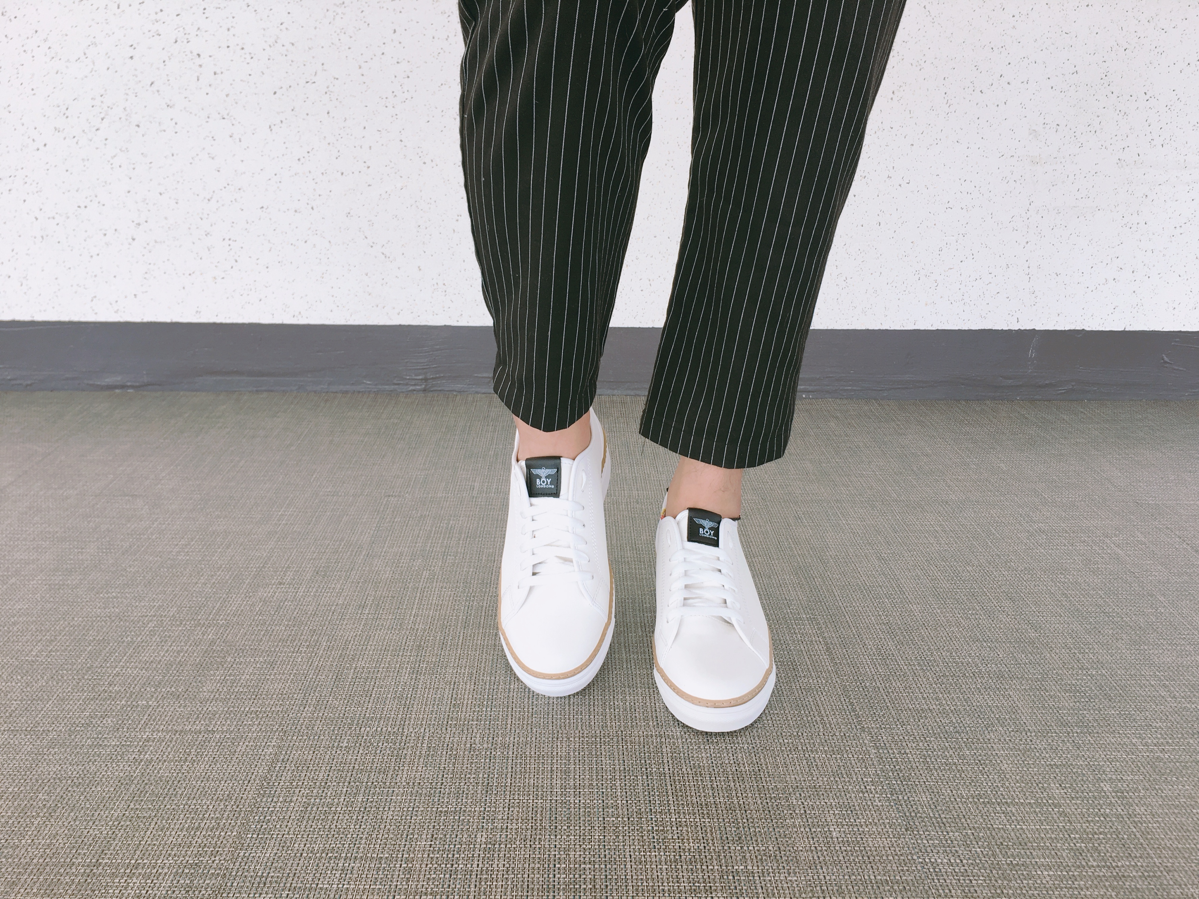 Men Height Shoes Men's tall white black sneaker