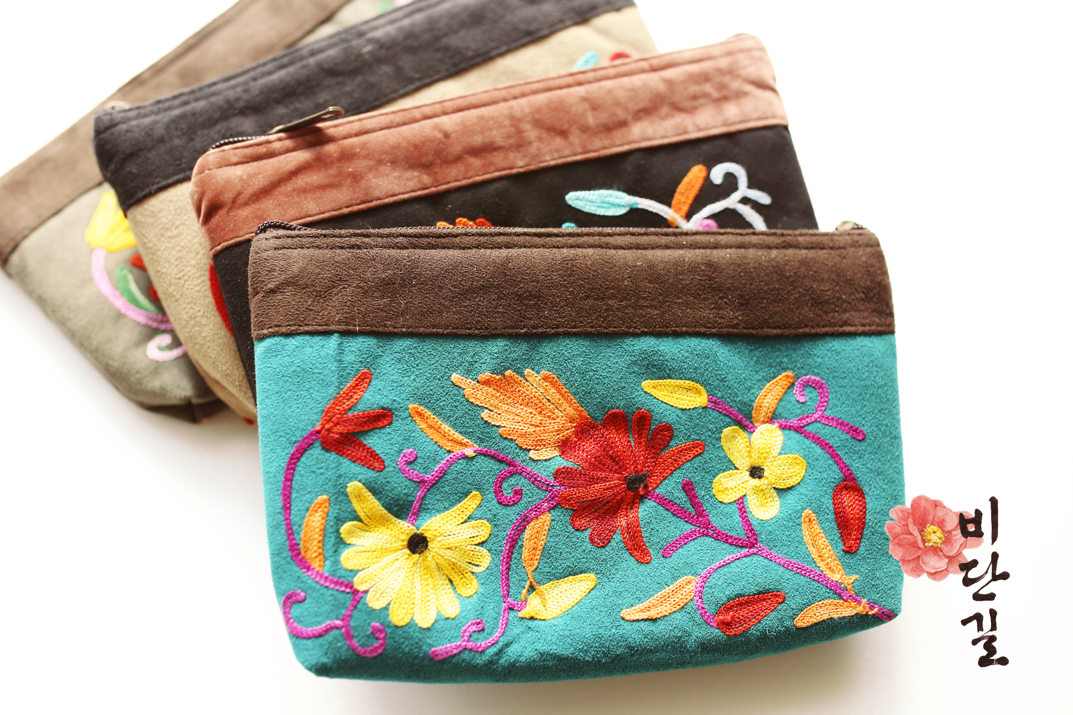 New Sheepskin Big Pouch Unique Bohemian Ethnic Hou