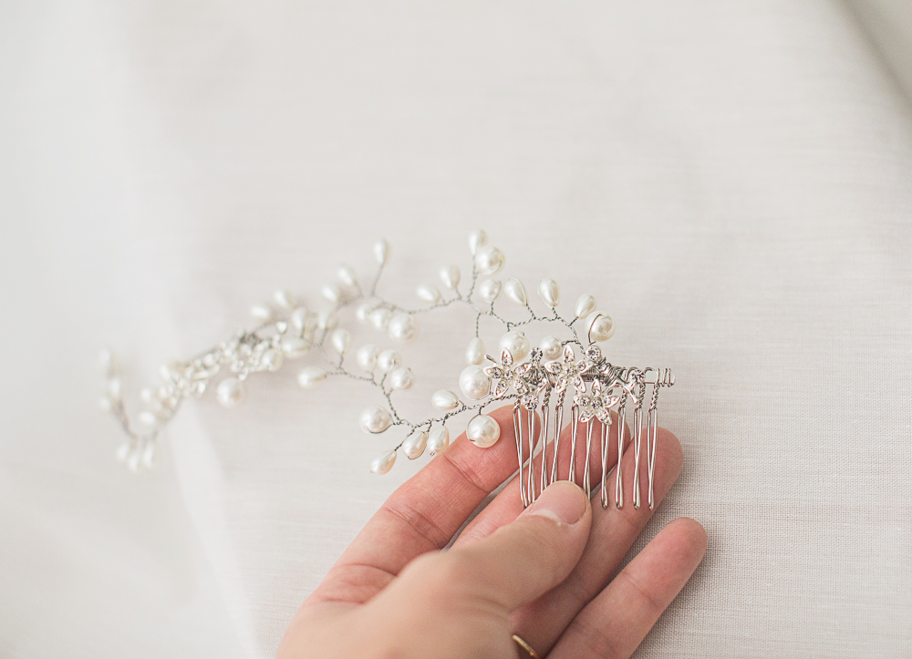 New Handmade Self-Wedding Hair Accessories, Flower