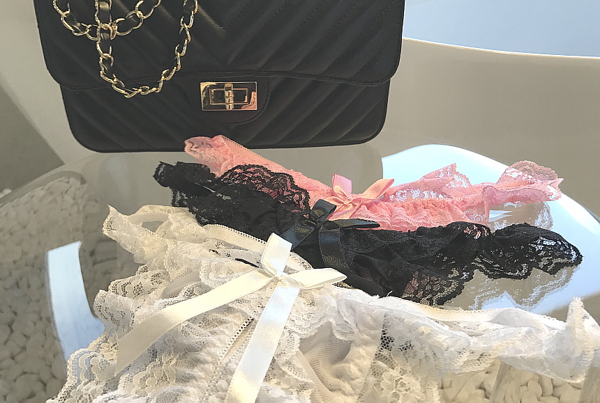 Women Underwear Lovely Sexy All Race Satin Ribbon 