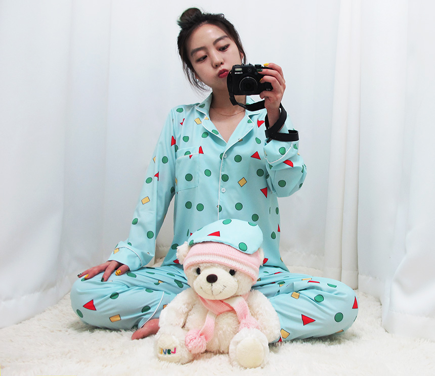 New Duck Pajamas Long Sleeved Pajamas Pajamas Set 