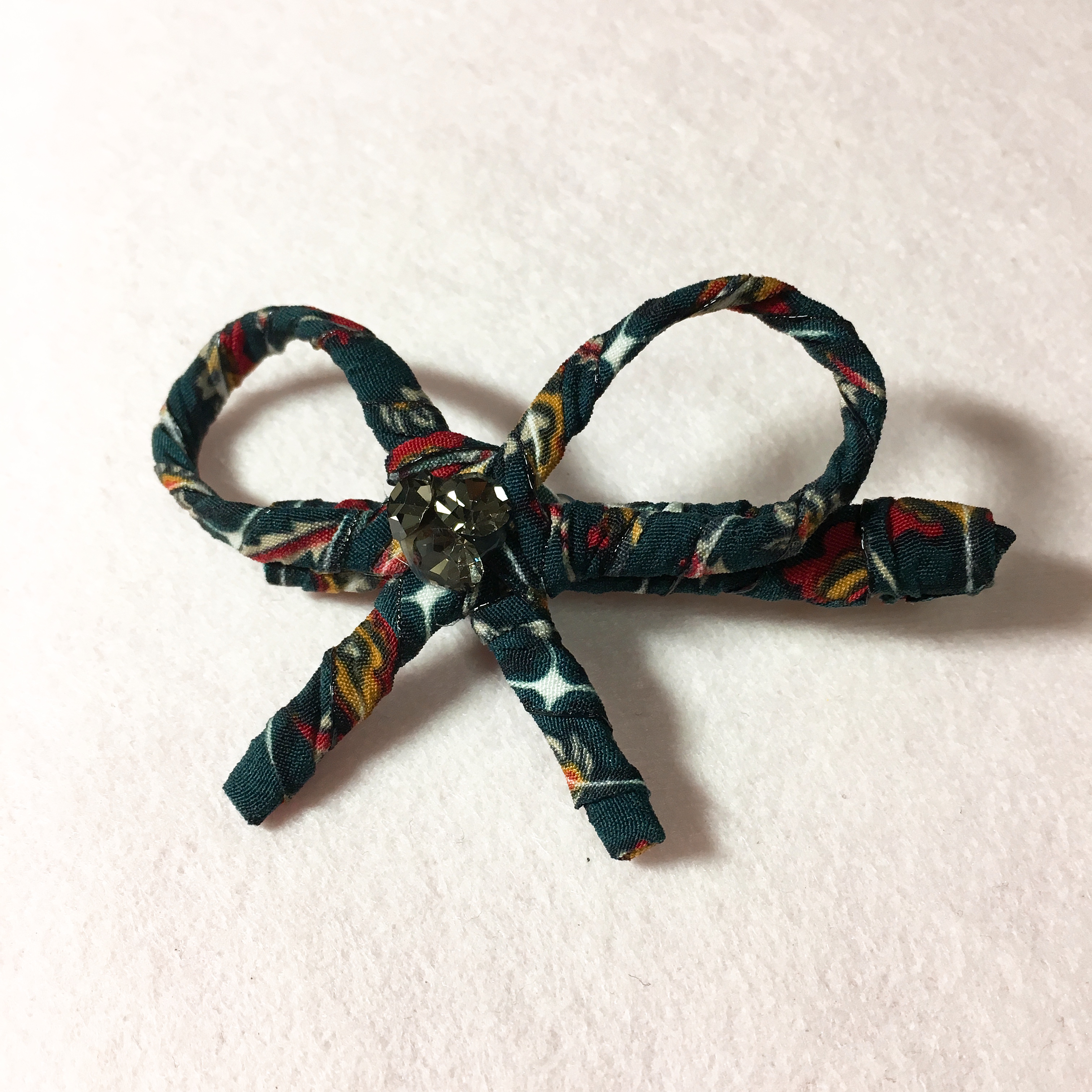 Hair Accessories Color ribbon tongs pin FW 3color 