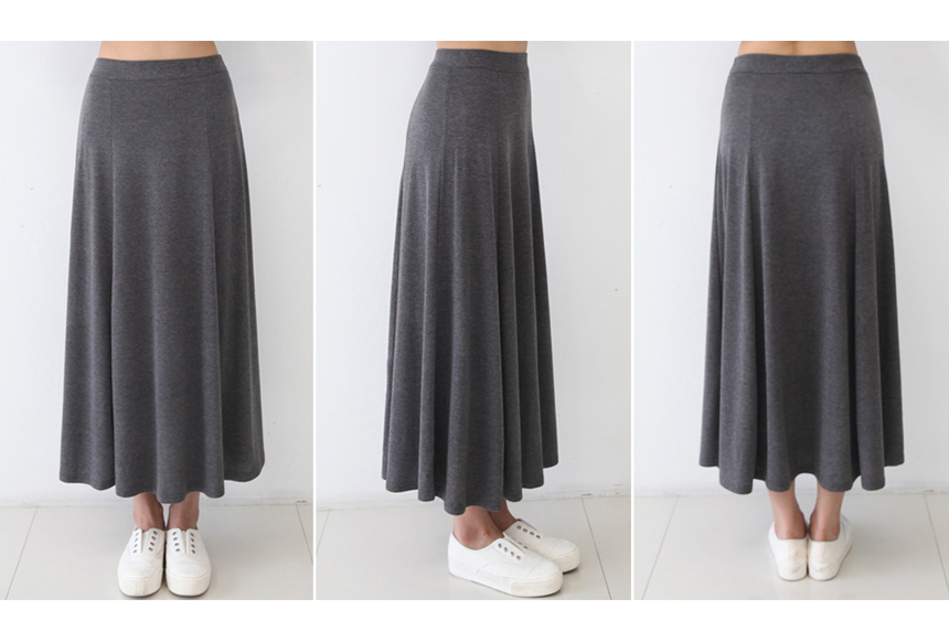 Andriy Flair Long Skirt Bending Maxi A Line Fall