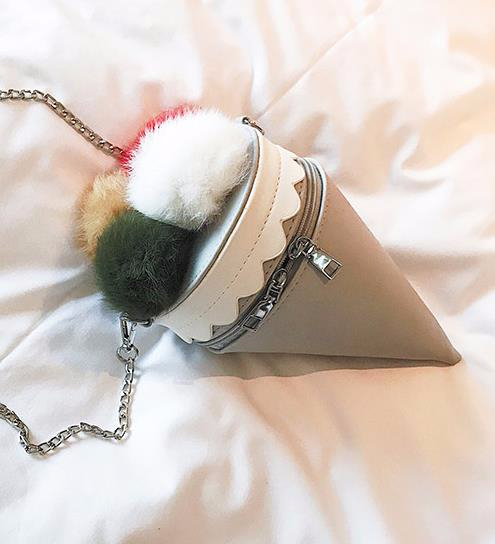 New Narin Mini Cross Back Chain 4color Women 20 Po