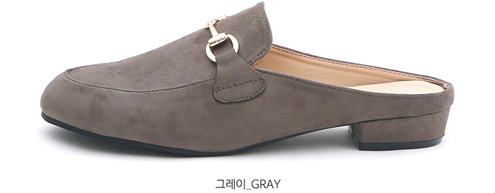 New Daily Suede Blower 3color Autumn Shoe Backless