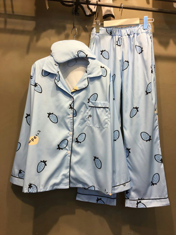 New pajama pajamas 2 different colors Female Femal