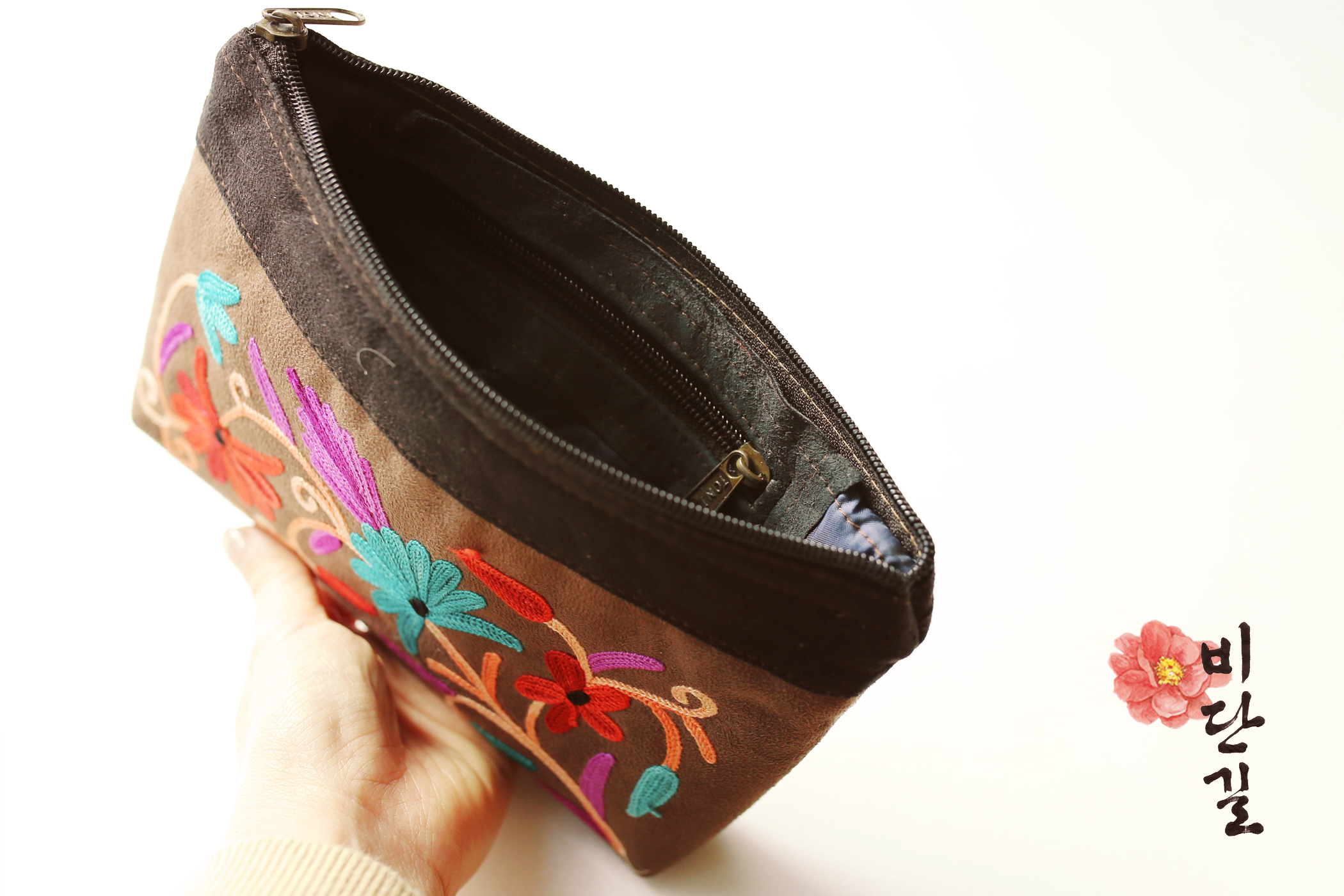 New Sheepskin Big Pouch Unique Bohemian Ethnic Hou