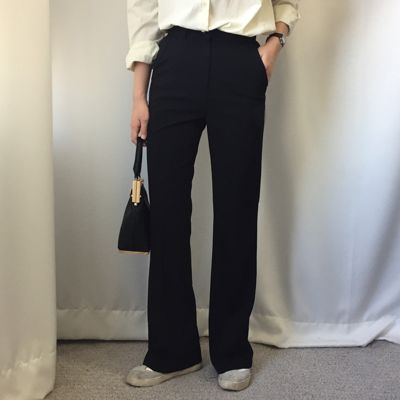 New Women's Pants Women's High Waist Long Sl