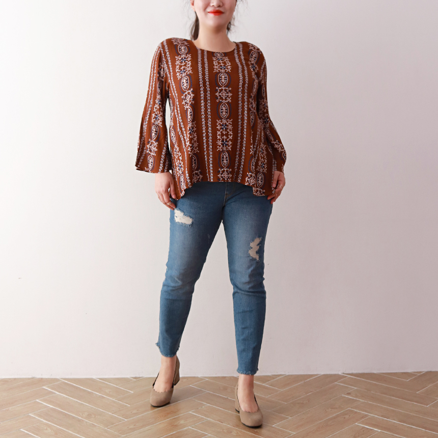 Women Jeans Pants 7CM BABY BANDING Fall Relief Sem