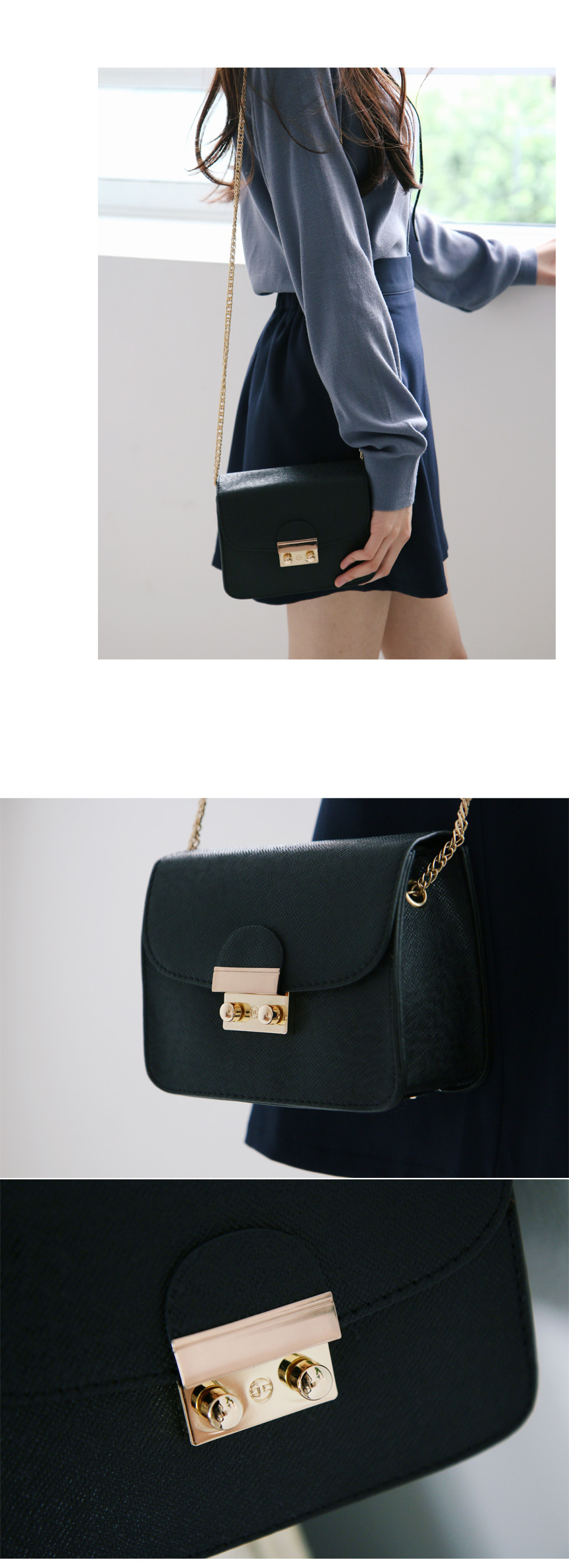 New Light Cross Mini Chain Bag Shoulder Bag Women 