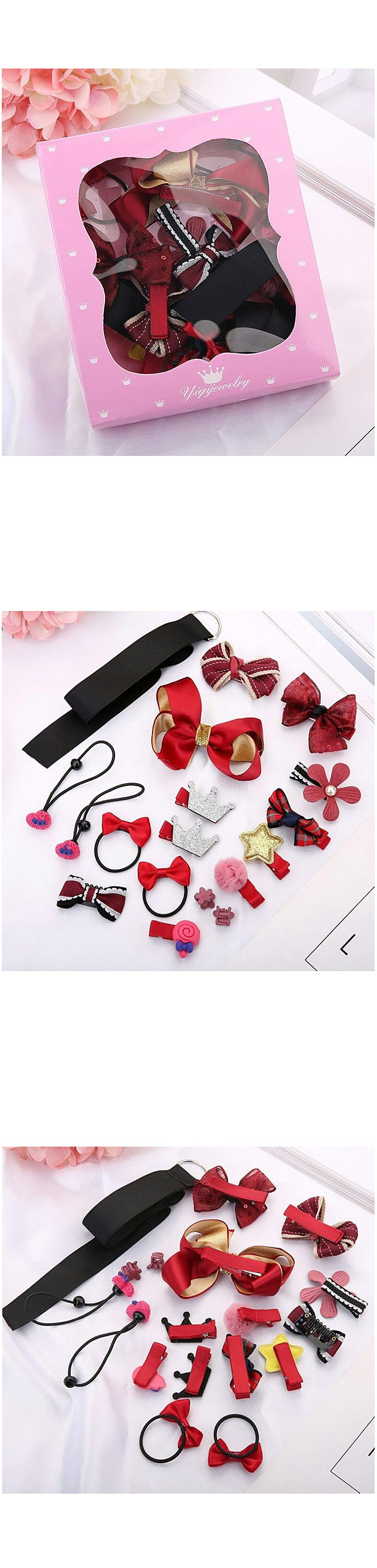 New girl child hairpin set 18Pcs baby infant