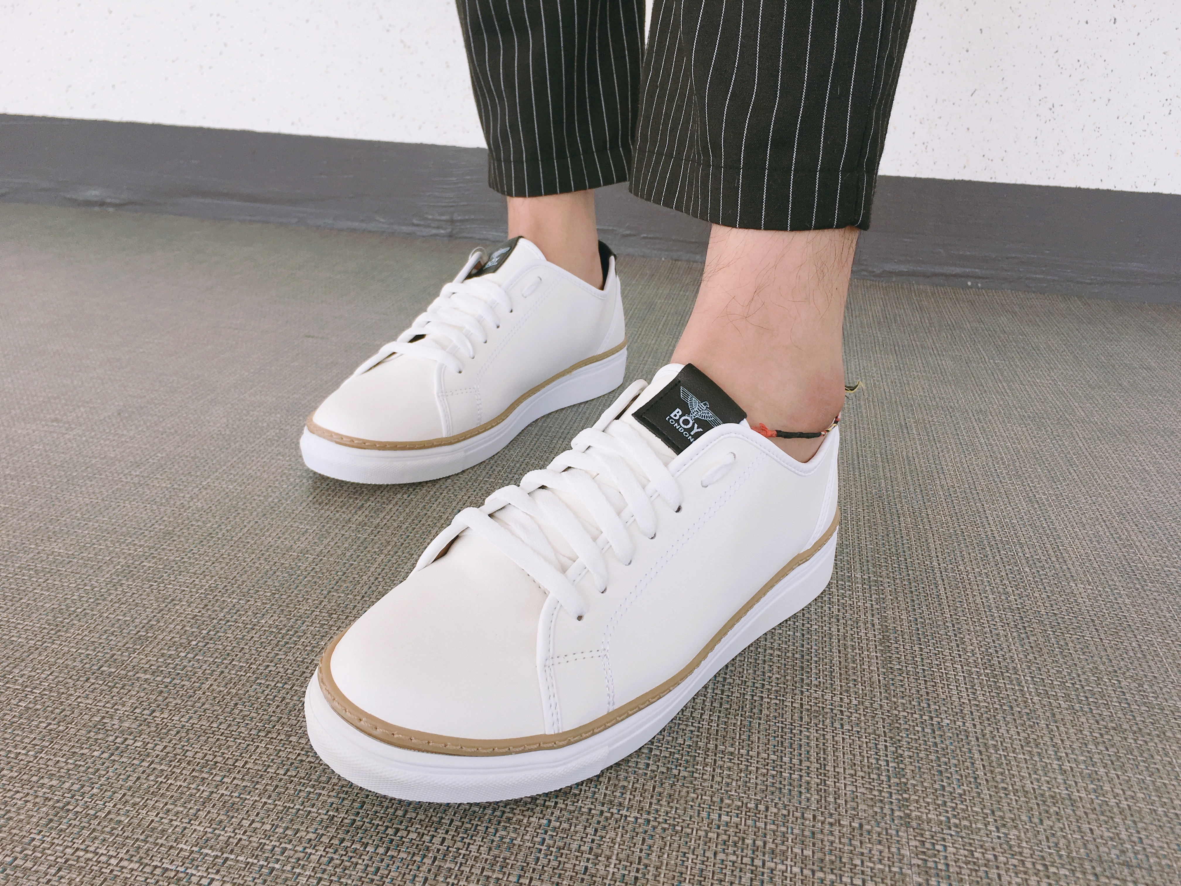 Men Height Shoes Men's tall white black sneaker