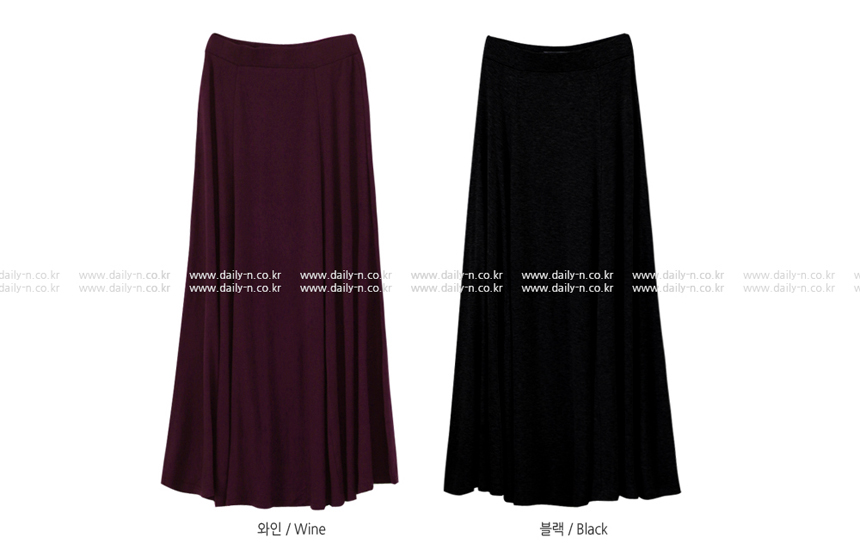 Andriy Flair Long Skirt Bending Maxi A Line Fall