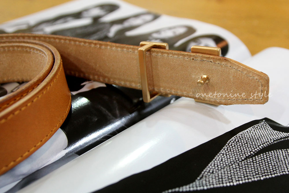 H belt New York Vintage clean style Cool high-qual