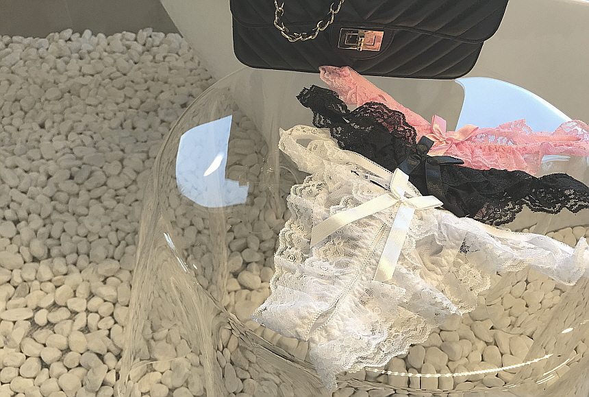 Women Underwear Lovely Sexy All Race Satin Ribbon 