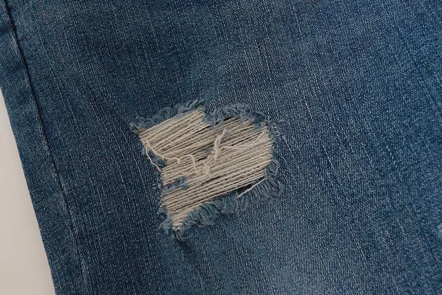 Women Jeans Pants 7CM BABY BANDING Fall Relief Sem