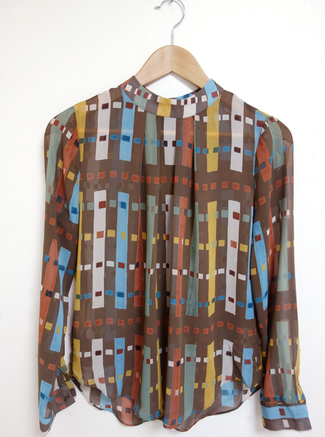 NEW FASHION LADY GIRL Blouse Chiffon blouse with c