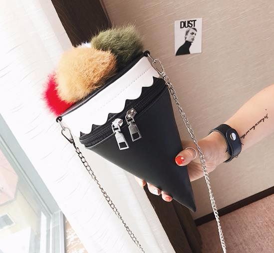 New Narin Mini Cross Back Chain 4color Women 20 Po