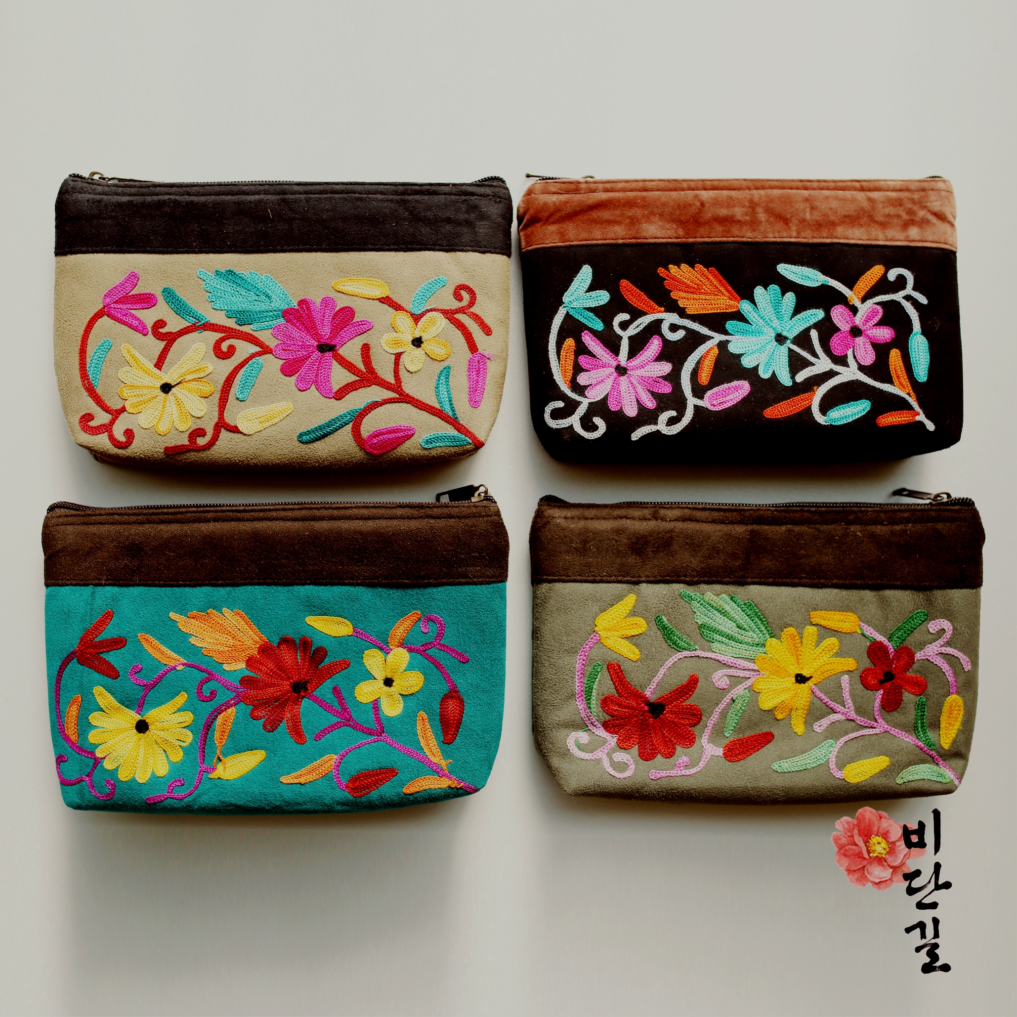 New Sheepskin Big Pouch Unique Bohemian Ethnic Hou