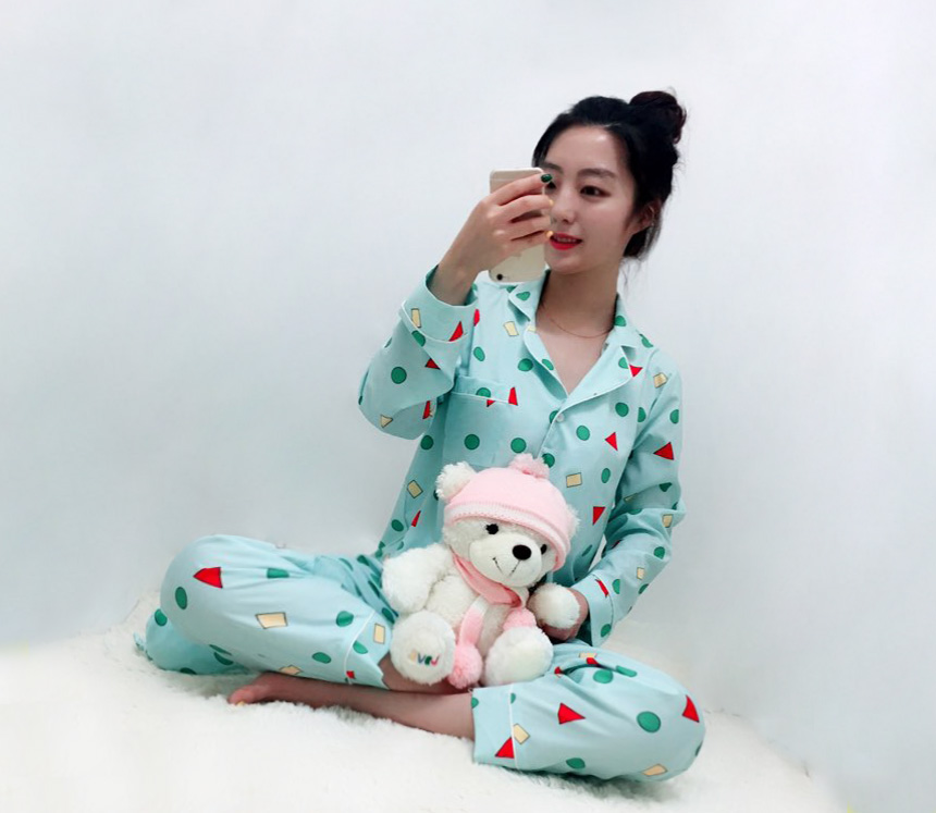 New Duck Pajamas Long Sleeved Pajamas Pajamas Set 