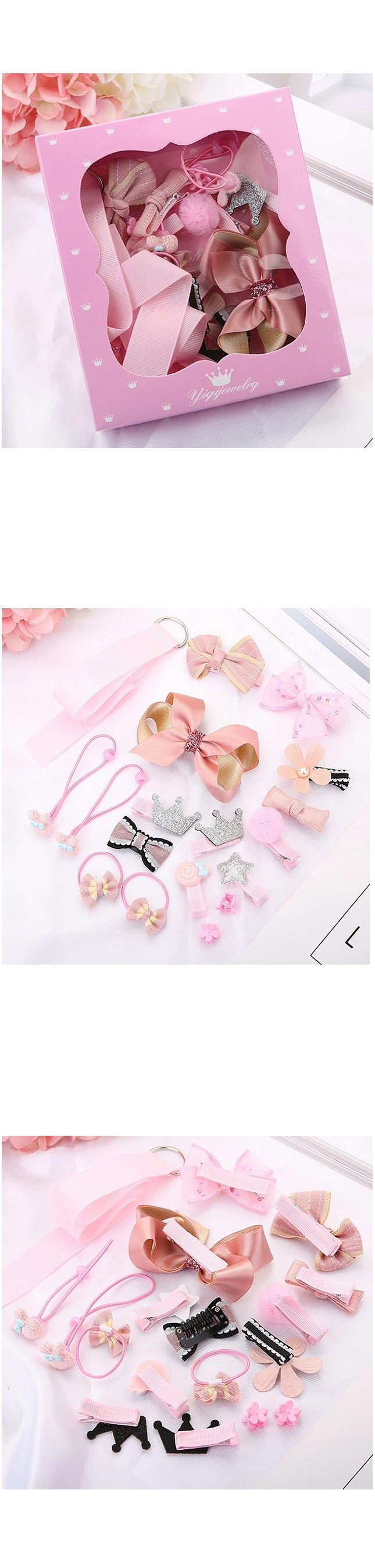 New girl child hairpin set 18Pcs baby infant