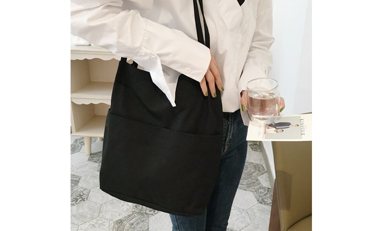 Plain Eco Bag Cloth Bag Men Women Daily Canvas Bag