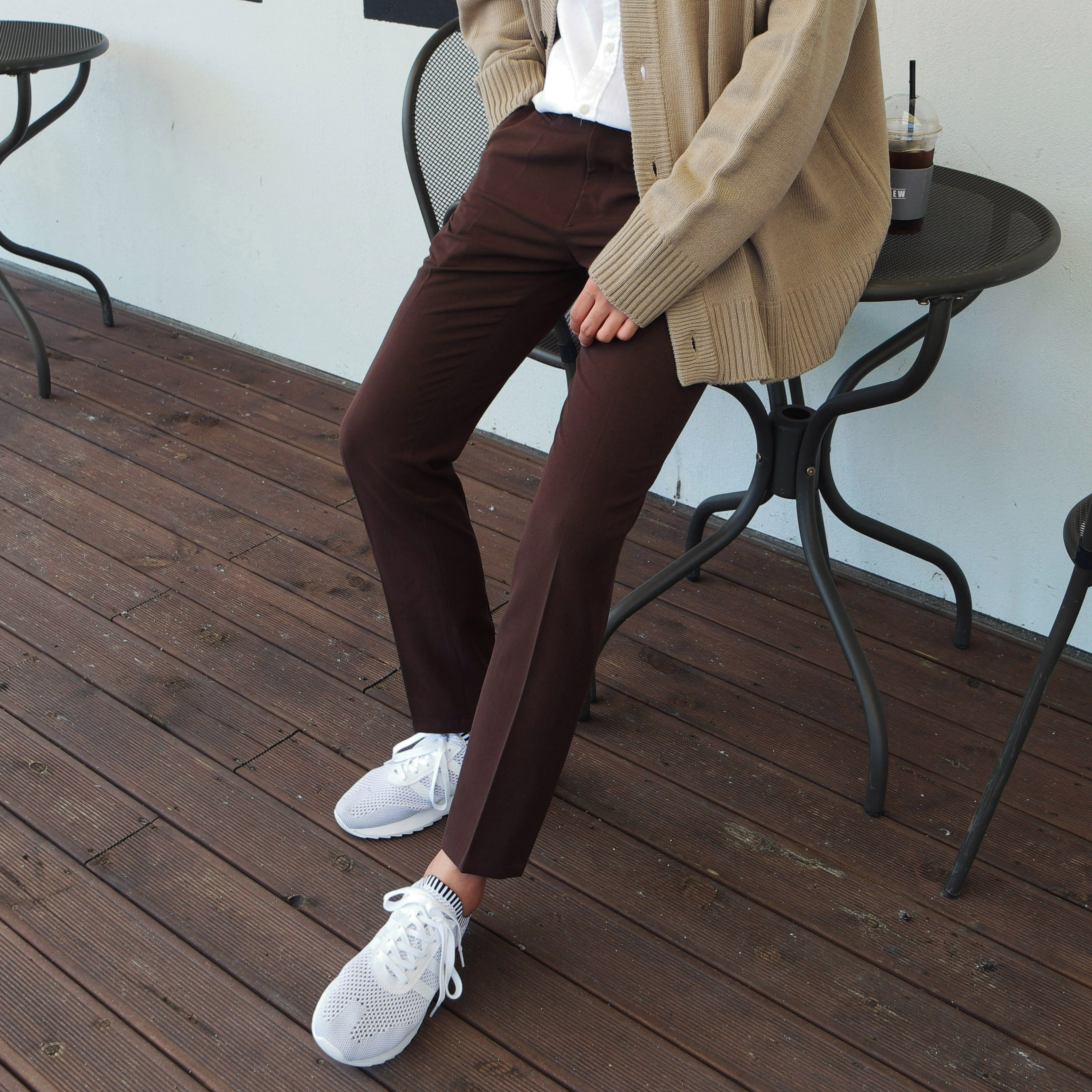 New Men's Pants Color Span Slacks 5color Men