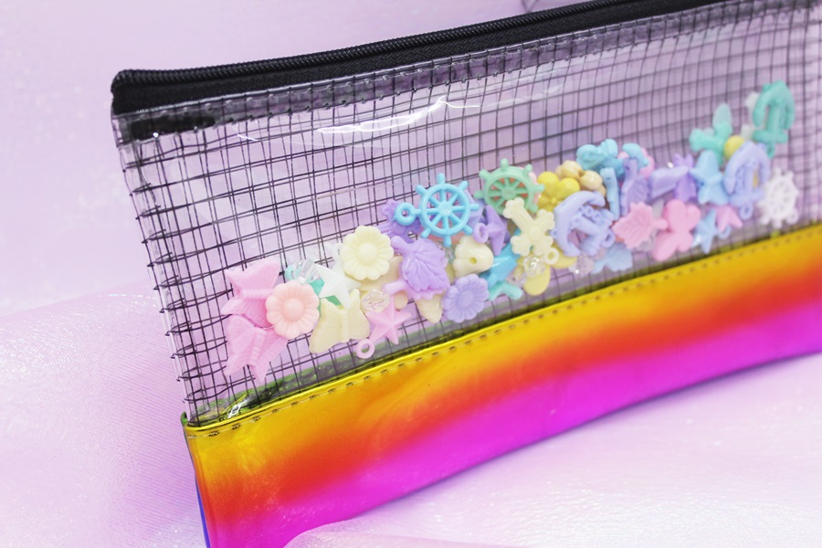 New transparent pouch hologram Lovely point to be 