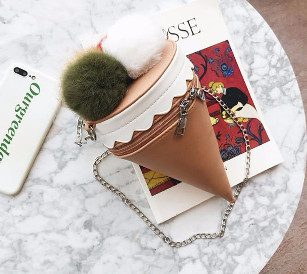 New Narin Mini Cross Back Chain 4color Women 20 Po