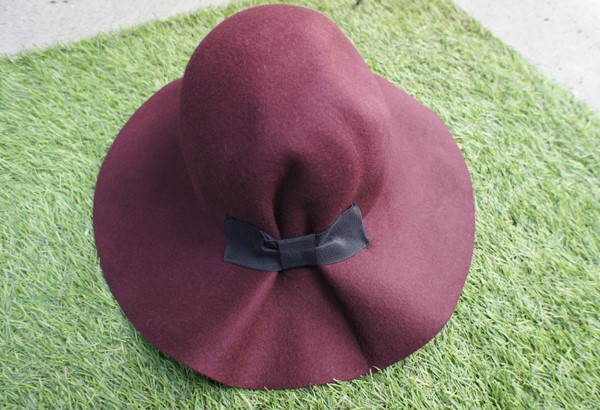 New Women's Hat Single Fedora Hat Cute Cute Gir