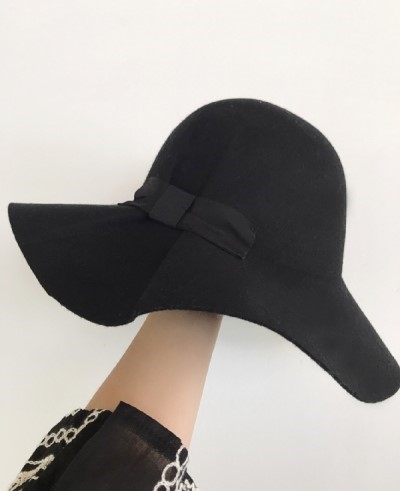 New Women's Hat Single Fedora Hat Cute Cute Gir