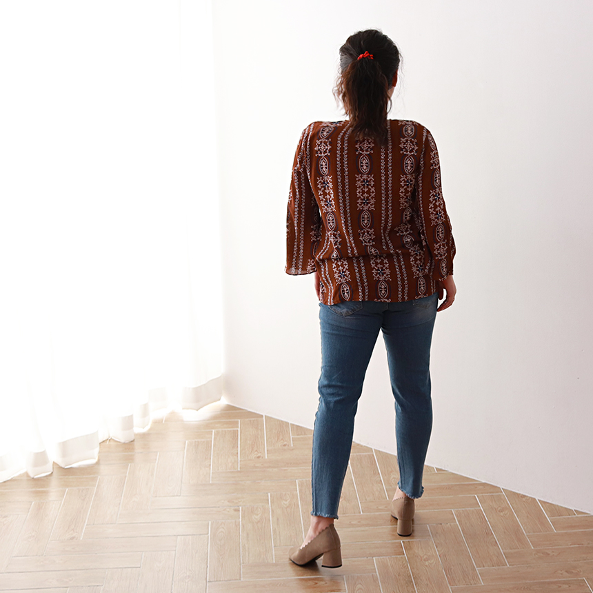 Women Jeans Pants 7CM BABY BANDING Fall Relief Sem