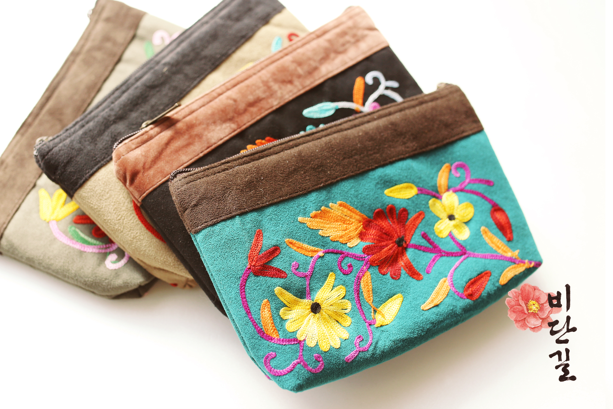 New Sheepskin Big Pouch Unique Bohemian Ethnic Hou