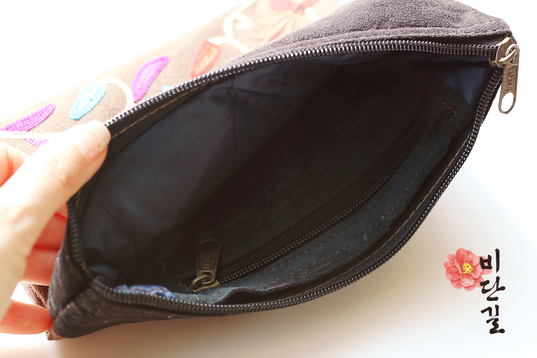 New Sheepskin Big Pouch Unique Bohemian Ethnic Hou